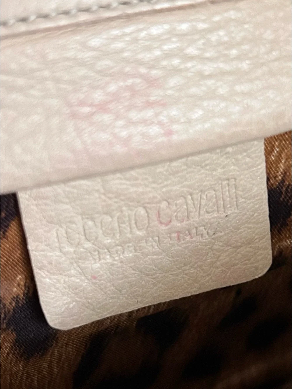 Roberto Cavalli Rare Python Clutch & Bracelet